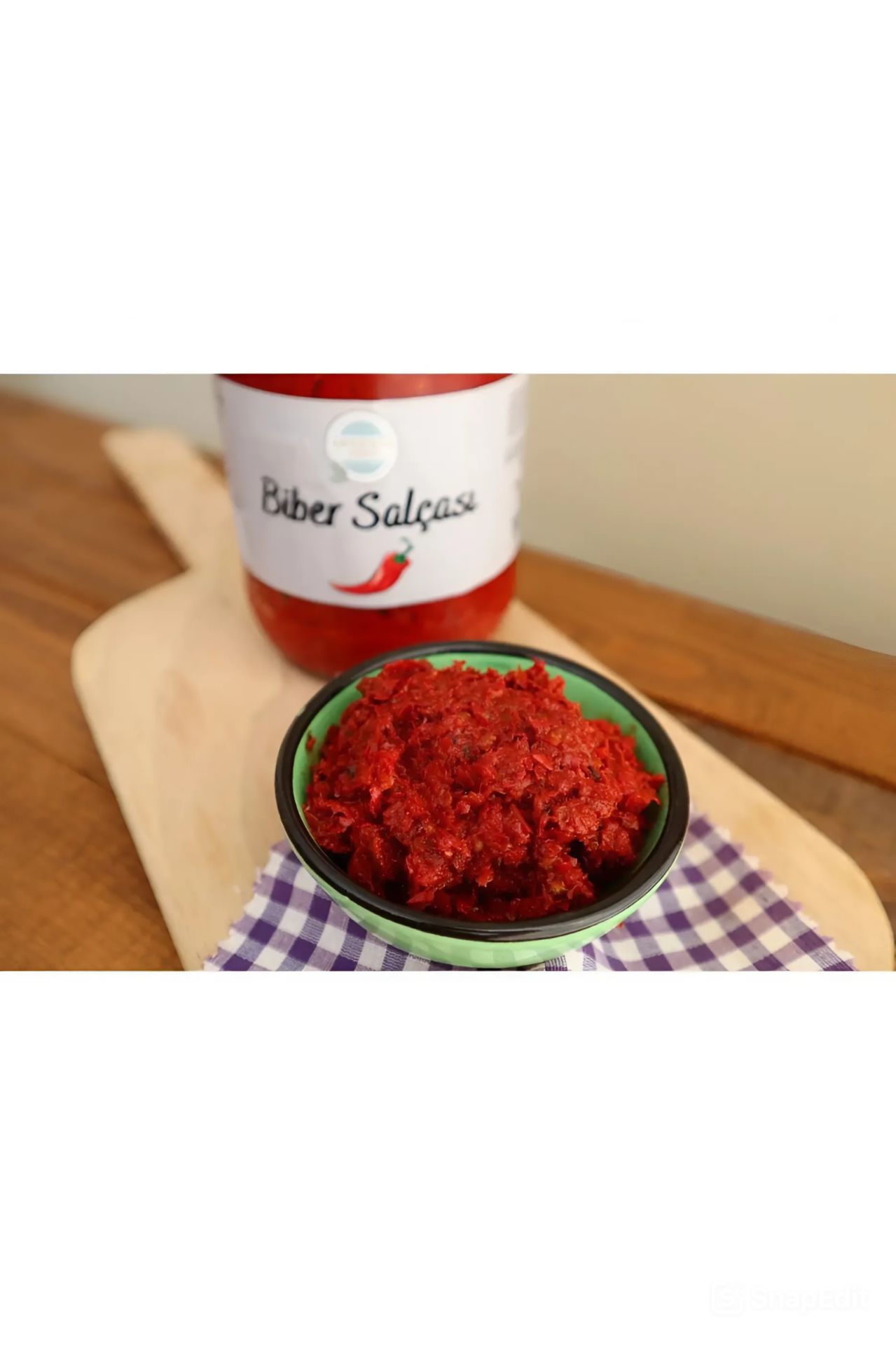 Yeni Sezon Hatay Tatlı Biber Salçası 700 gr