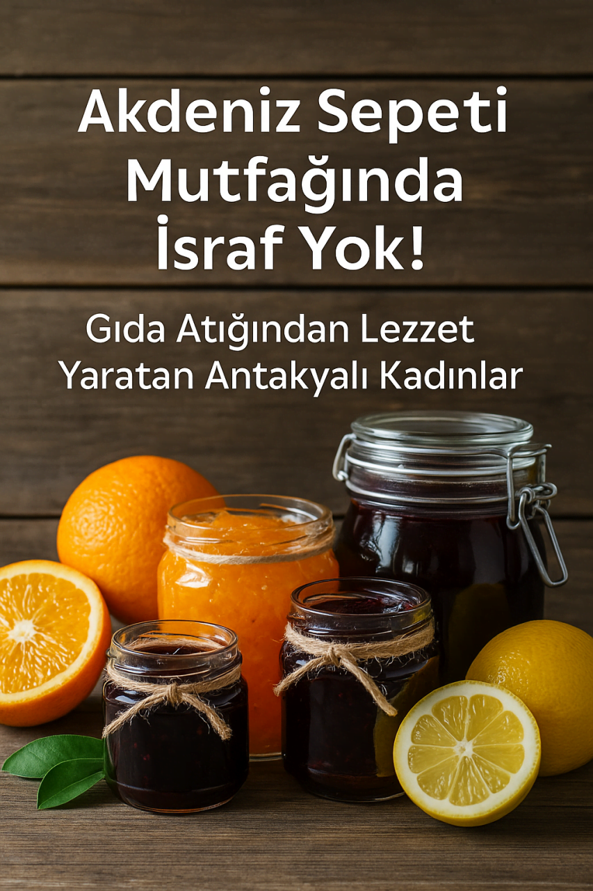 Hataylı Kadınlardan Sıfır Atıkla Doğal Lezzetler | Akdeniz Sepeti