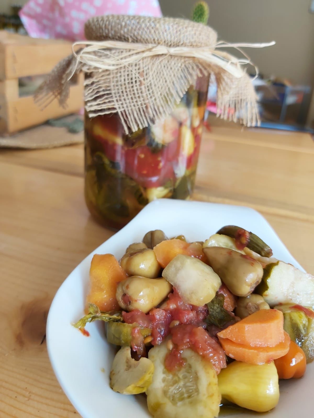 Hatay Karışık Turşu Salatası Acı 550 GR