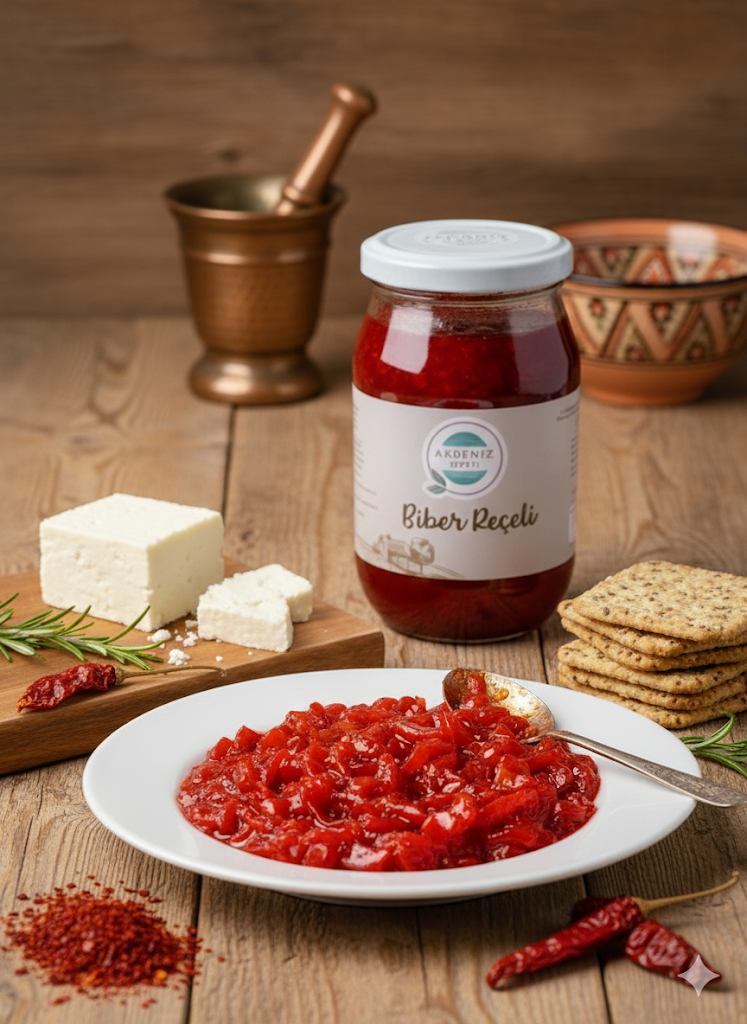 Hatay Doğal Acı Biber Reçeli 345 gr