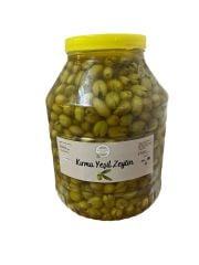 Hatay Yeşil Kırma Zeytin 1 KG