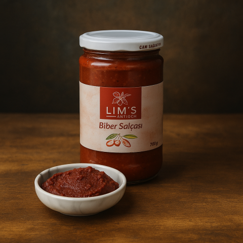 Yeni Sezon Hatay Tatlı Biber Salçası 700 gr