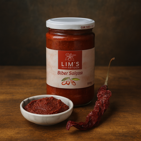 Yeni Sezon Hatay Acı Biber Salçası 700 gr