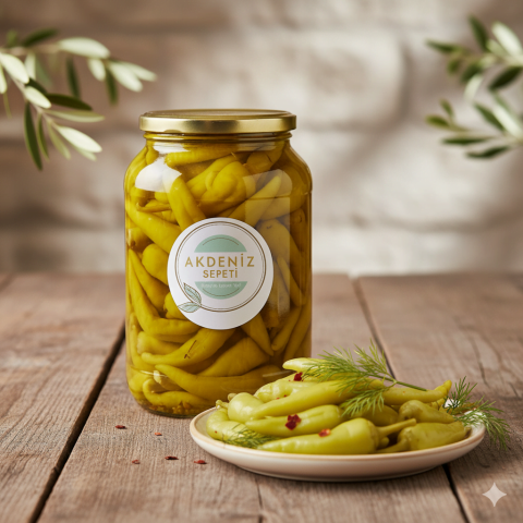 Hatay Acı Süs Biberi Turşusu 500 gr