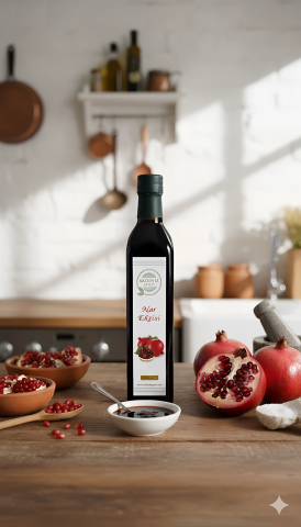 Hatay Doğal Nar Ekşisi % 100 Nar Suyu 750 ml - Katkısız